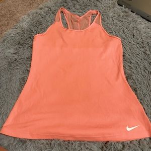 Nike small peach tank top